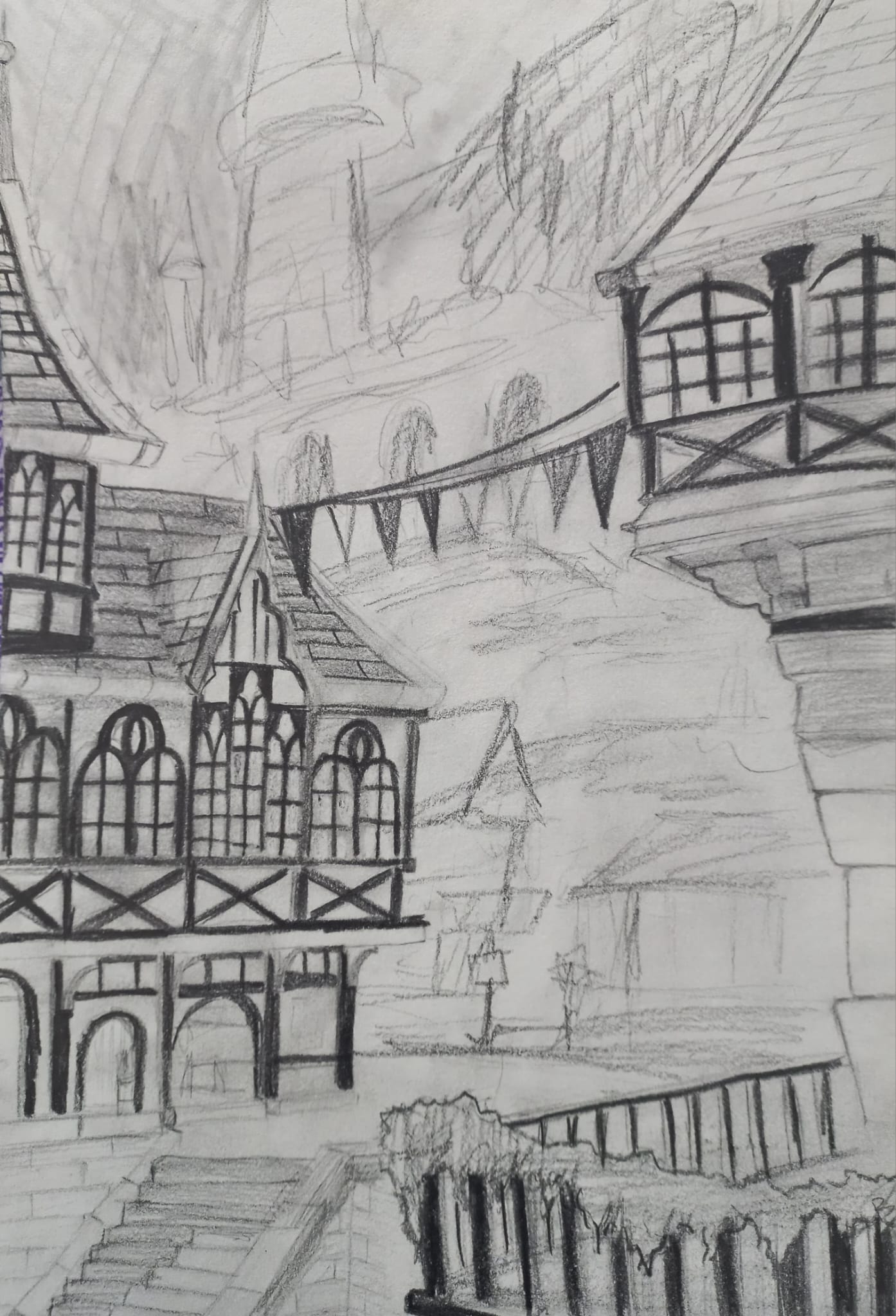 My World - Pencil Sketch 1